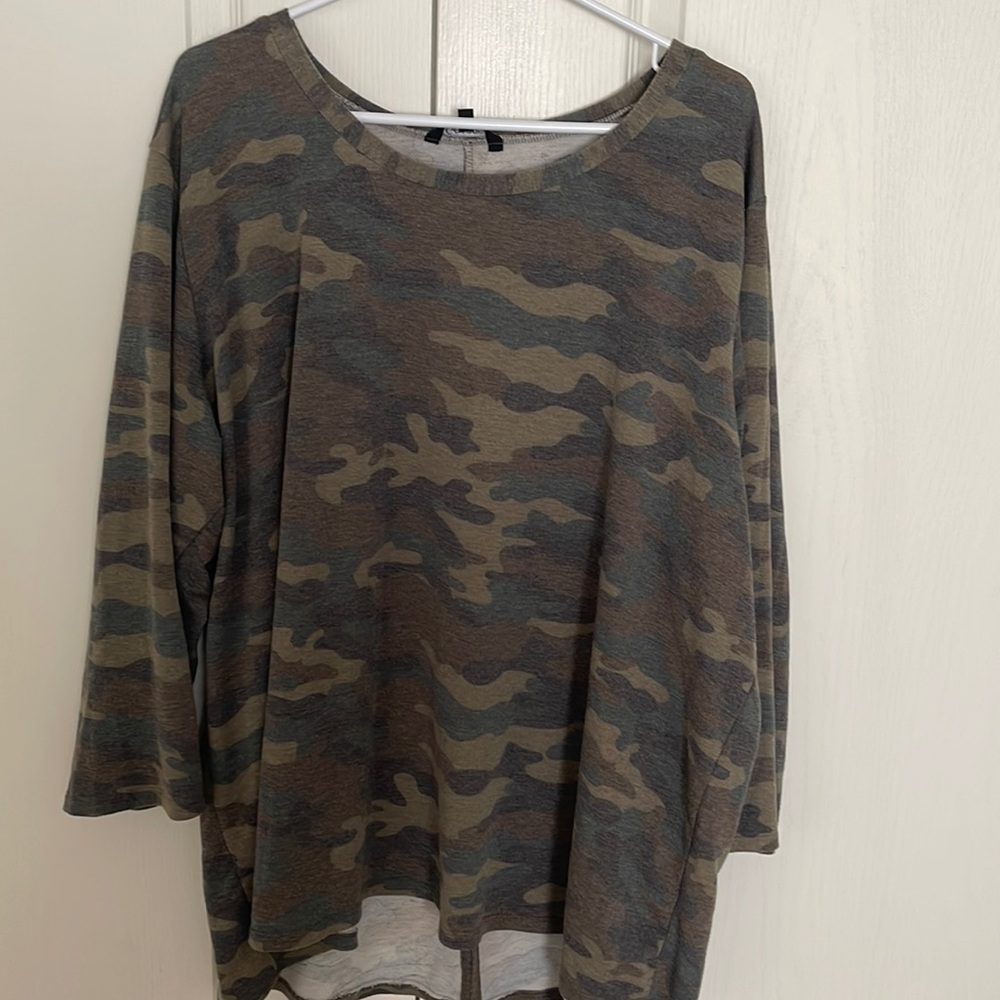 Amy print top